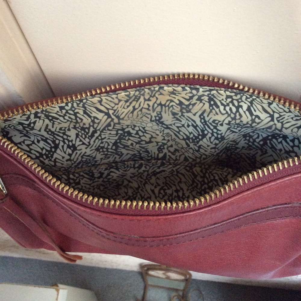 Rebecca Minkoff Burgundy Leather Crossbody Bag - Picture 5 of 7